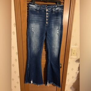 Kancan exclusive for Maurice’s high rise flare jeans
